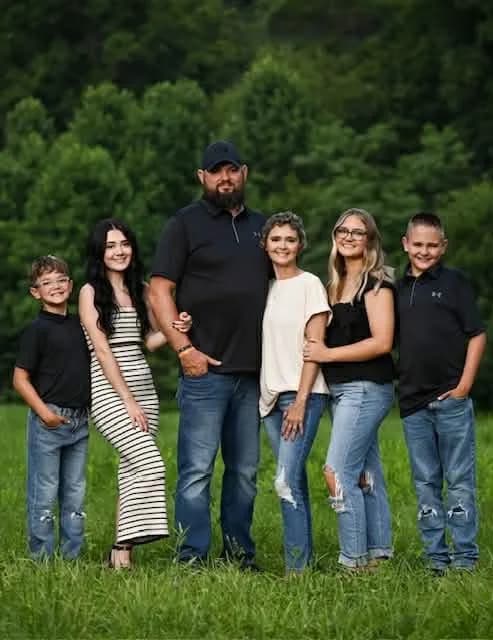 Heather Irvin with her family