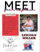 Huntingdon CHAMP captain 2024